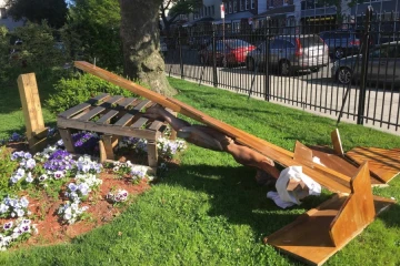 St. Athanasius vandalism